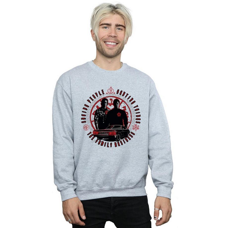 Supernatural Family Business Sweatshirt Imprimé  
