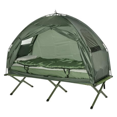 Outsunny  Feldbett 4 in 1 Camping Set 