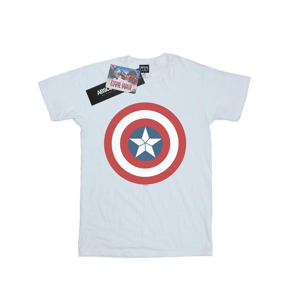 MARVEL Civil War Captain America Schild T-Shirt  