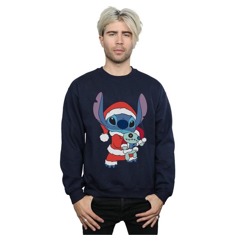 Disney Lilo e Stitch Christmas Stitch Felpa  