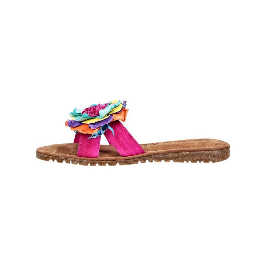 Lazamani Mules con Applicazione Floreale  