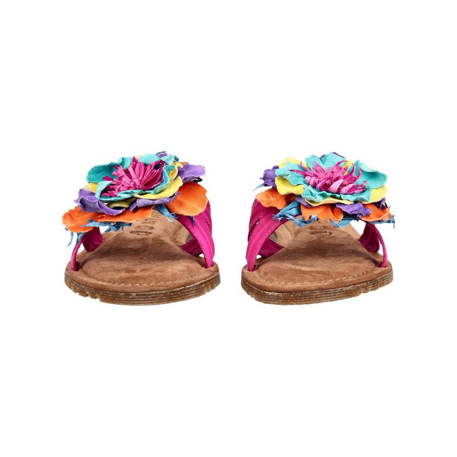 Lazamani Mules con Applicazione Floreale  