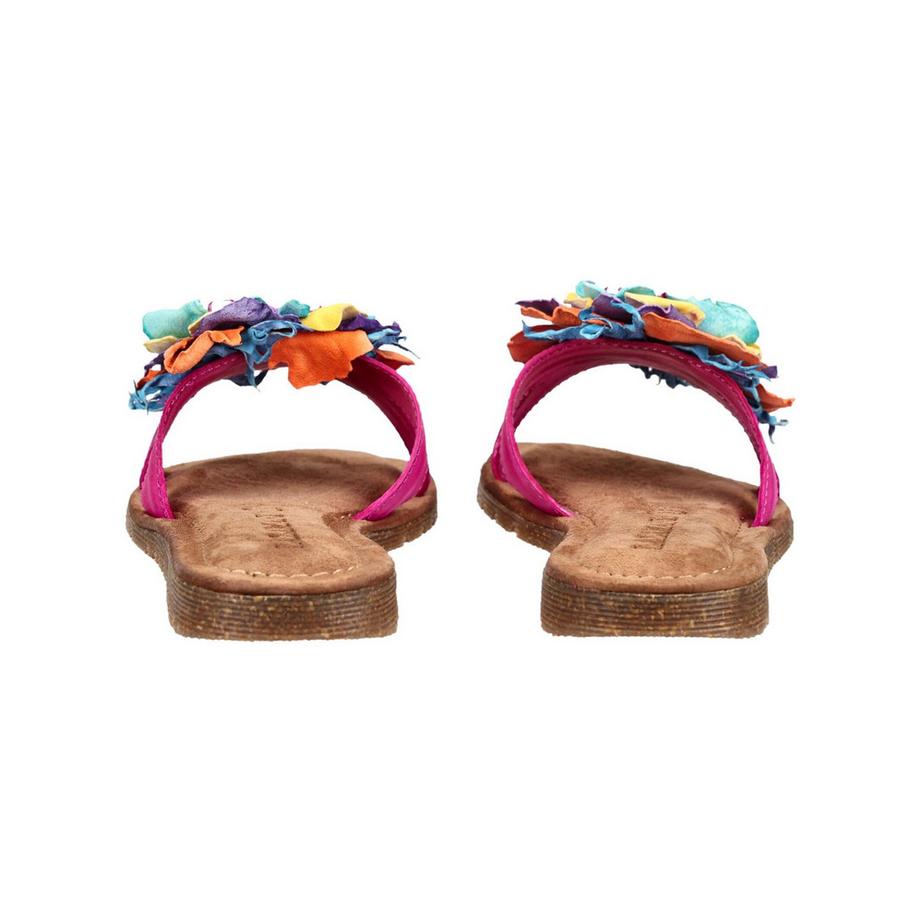 Lazamani Mules con Applicazione Floreale  