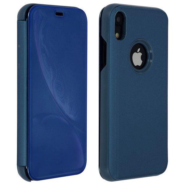 Avizar  Etui clapet effet miroir iPhone XR 