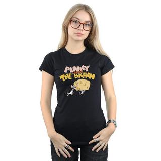 Animaniacs  Pinky And The Brain Cheese Head TShirt 