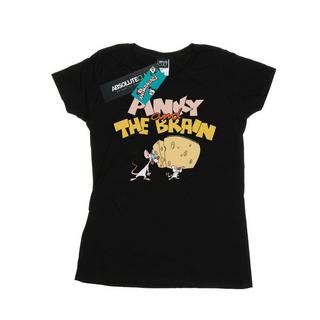 Animaniacs  Pinky And The Brain Cheese Head TShirt 