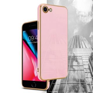 Cadorabo  Housse compatible avec Apple iPhone 7 / 7S / 8 / SE 2020 - Coque de protection en silicone TPU flexible et avec protection pour appareil photo 