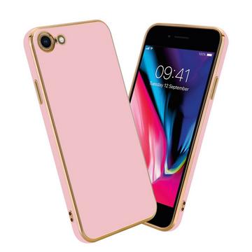 Housse compatible avec Apple iPhone 7 / 7S / 8 / SE 2020 - Coque de protection en silicone TPU flexible et avec protection pour appareil photo