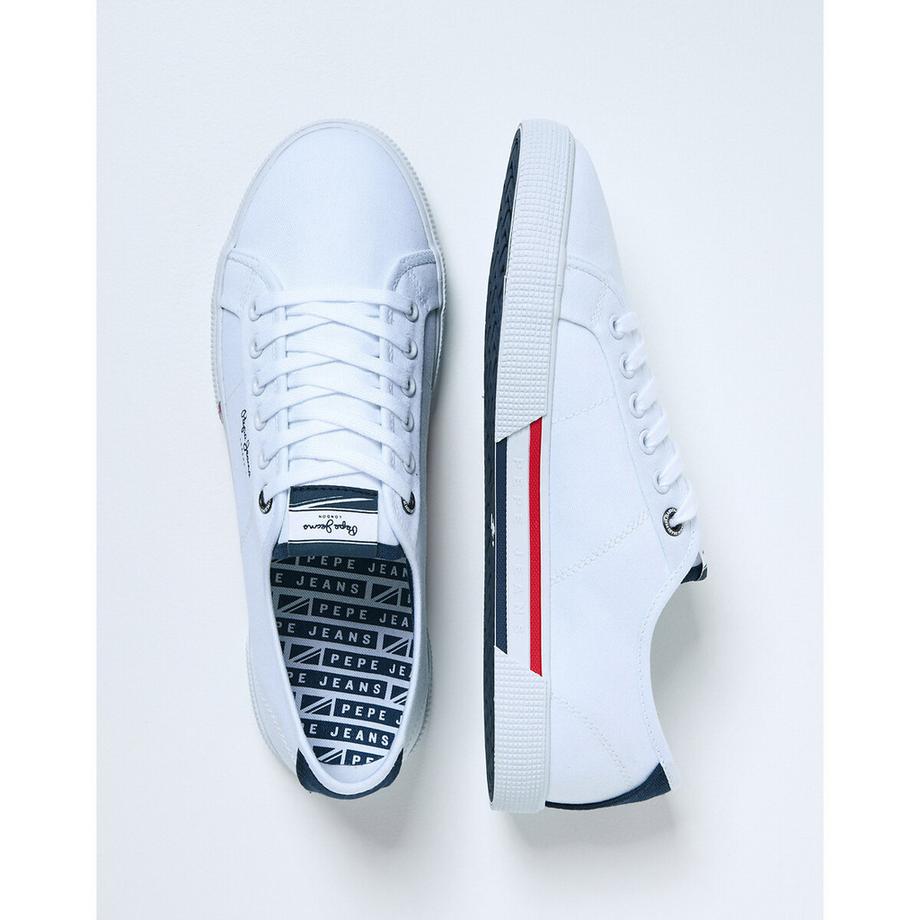 Pepe Jeans Baskets Brady Basic Baskets en toile Brady 
