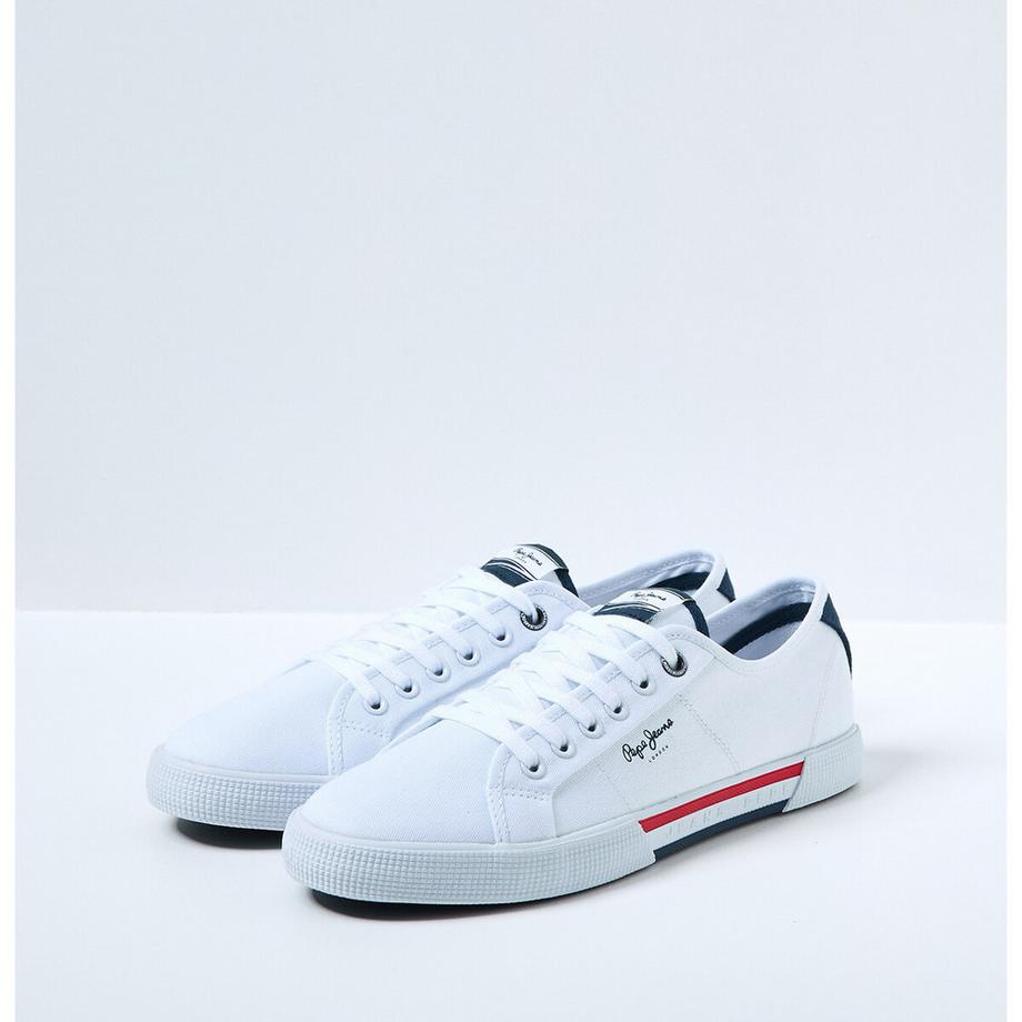 Pepe Jeans Baskets Brady Basic Baskets en toile Brady 