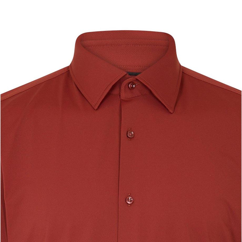 BOSS  Phank Camicia Oxford Collare Kent Manica Lunga 