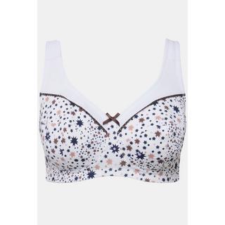 Ulla Popken  Soutien-gorge de maintien sans armatures, motif étoiles, bonnet C-F 