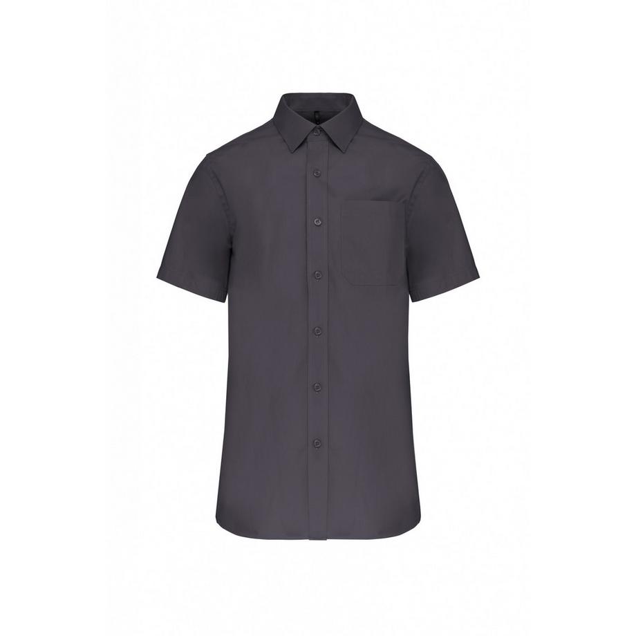 camicia a maniche corte popeline