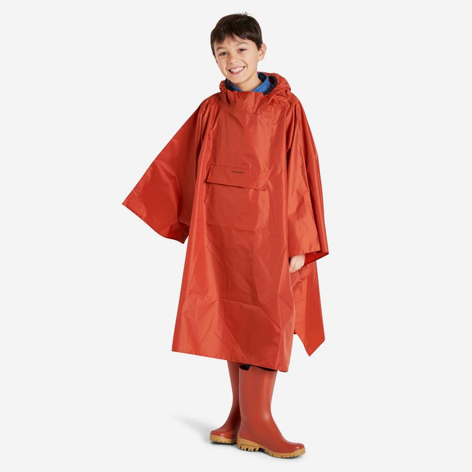 Poncho bambino impermeabile poliestere