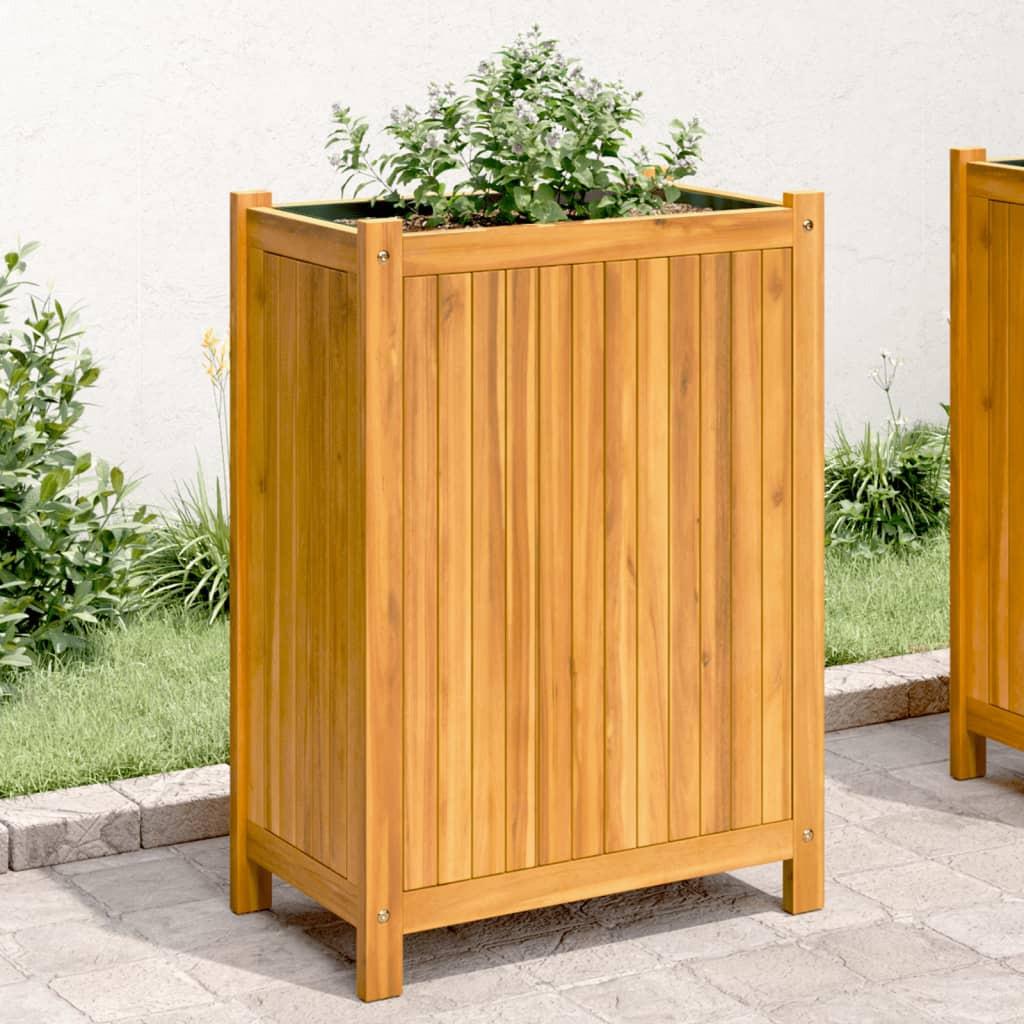 VidaXL Jardinière bois d'acacia  