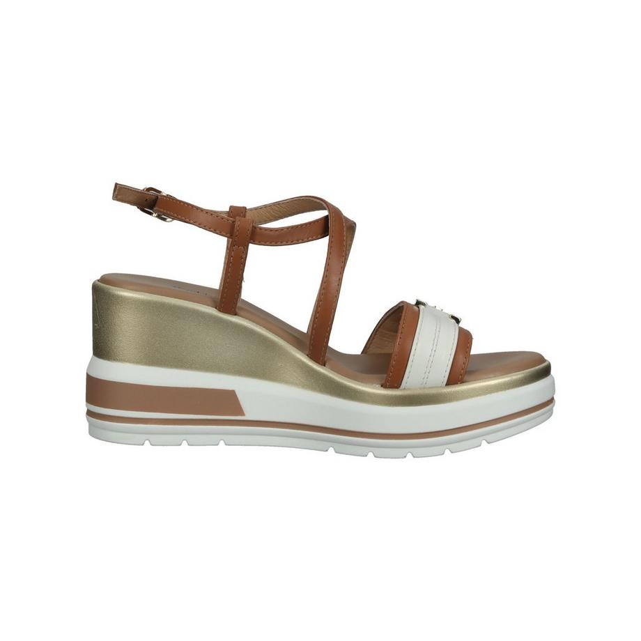 Nero Giardini Keilsandalen mit Metallic-Details  