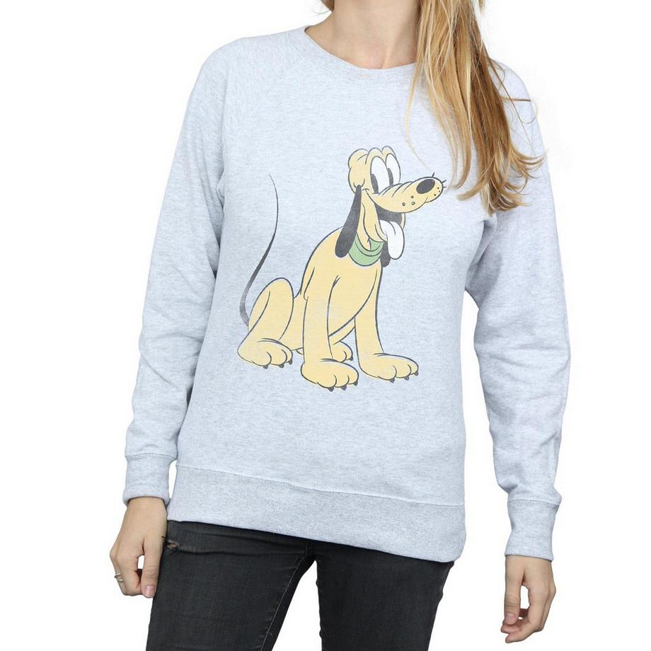 Disney Pluto Bedrucktes Sweatshirt  
