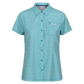 Chemisier manches courtes voyage motiftyle Floral