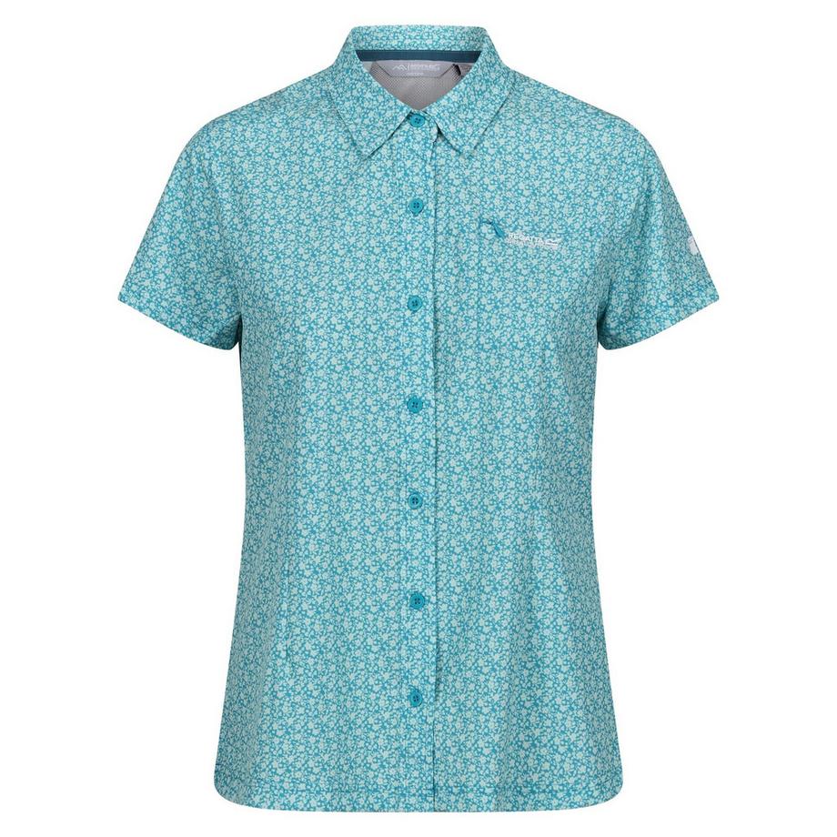 Regatta Camicia da Viaggio Pieghevole Maniche Corte  