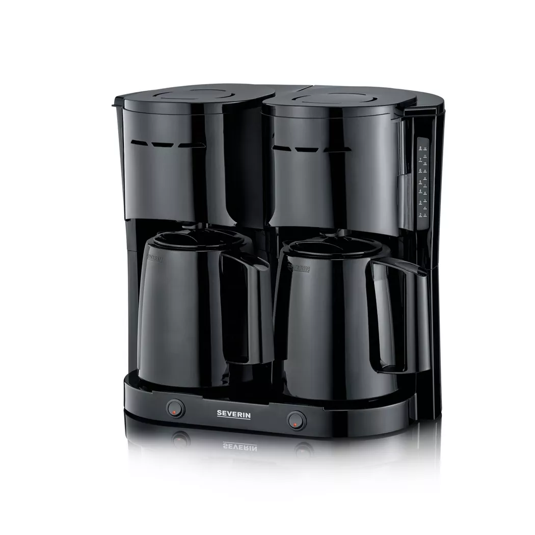 SEVERIN Duo-Filterkaffeemaschine KA 9315, schwarz