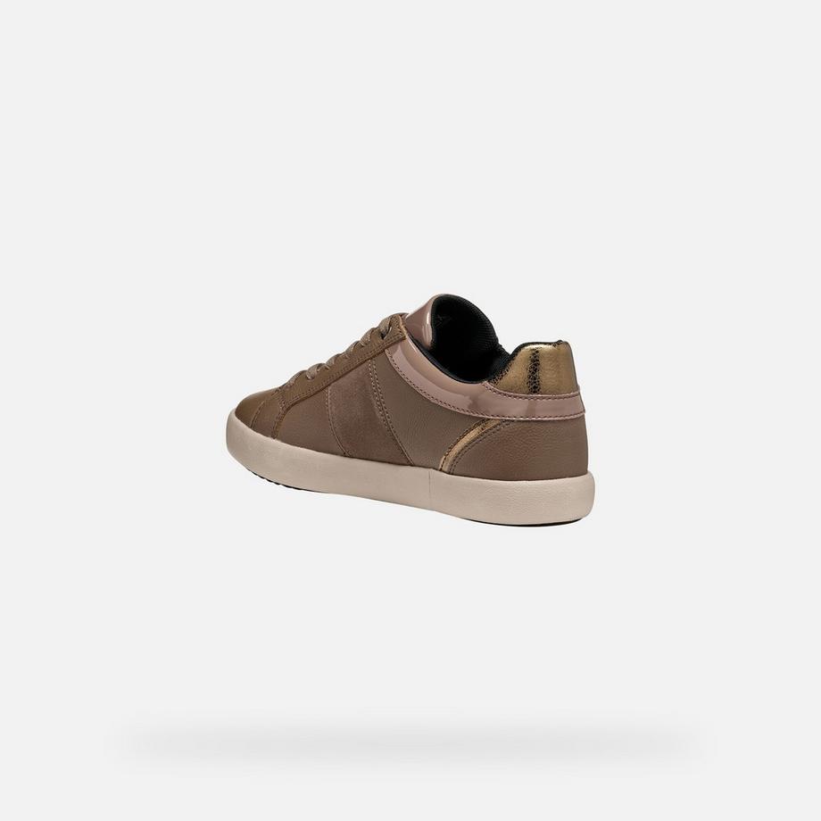 GEOX Baskets Blomiee avec Fermeture Éclair Latérale  