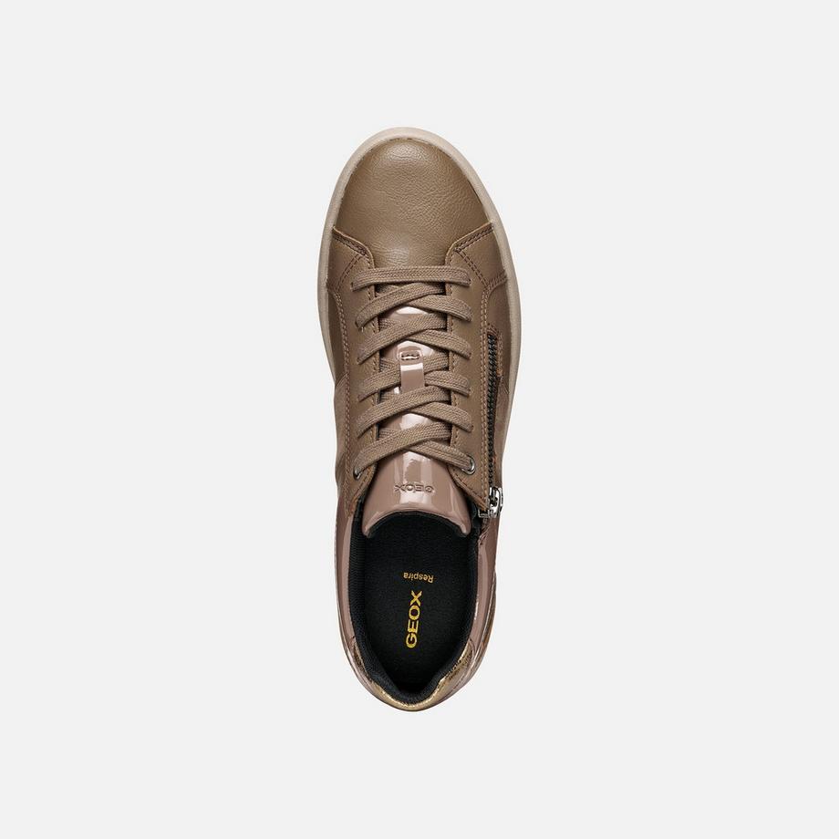 GEOX Baskets Blomiee avec Fermeture Éclair Latérale  
