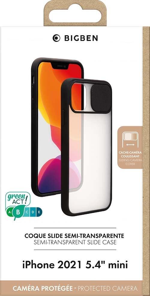 BigBen Connected  Slide Contour Cover für iPhone 13 mini  Connected Schwarz 