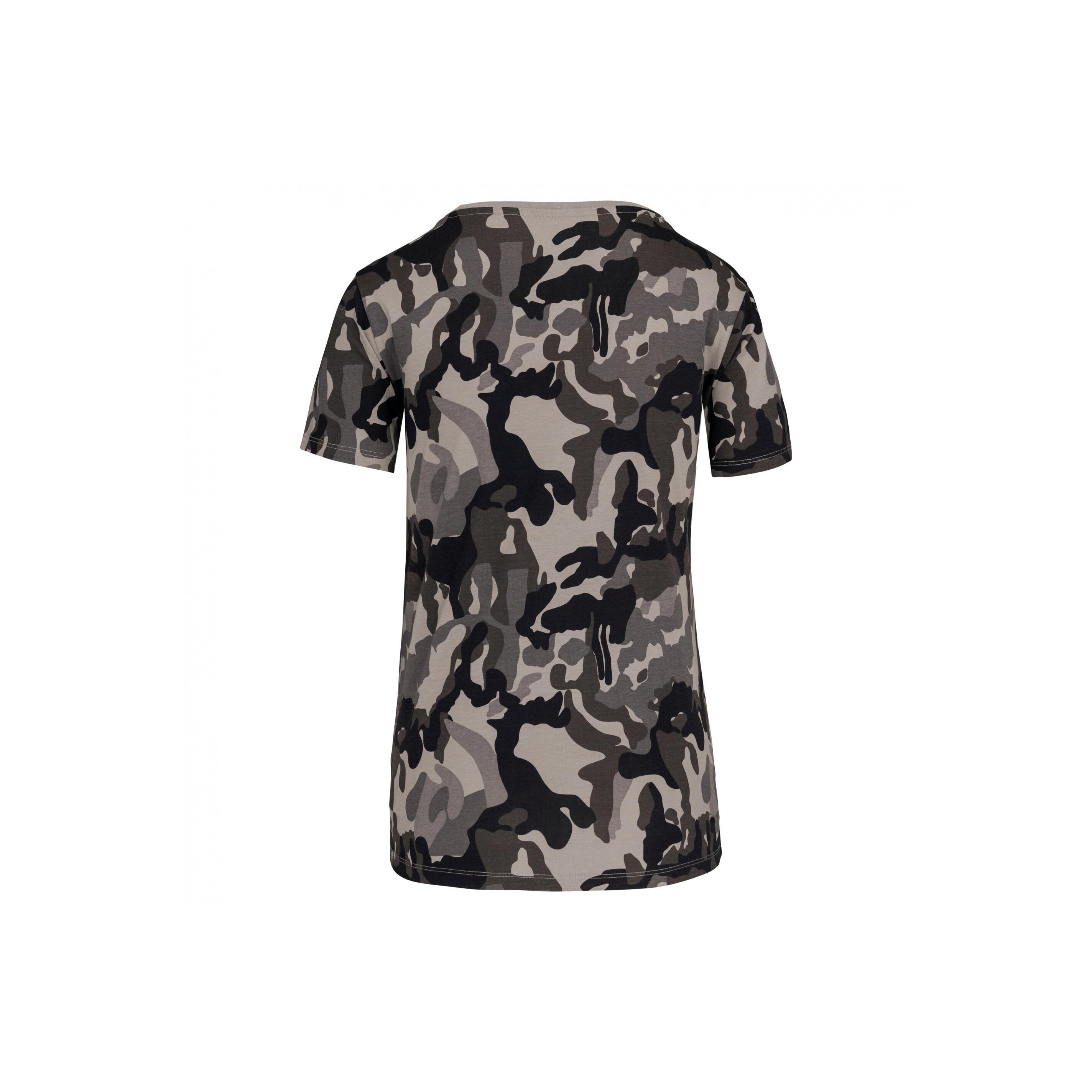 Kariban  t-shirt camo 