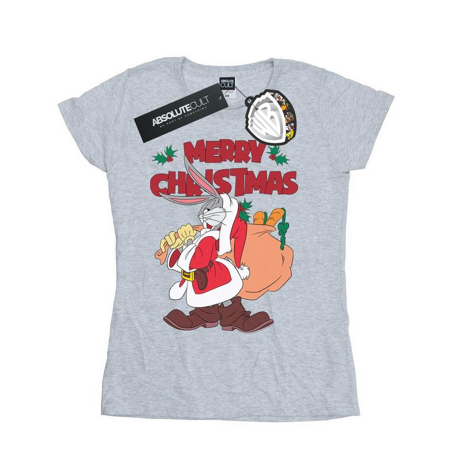 LOONEY TUNES Bugs Bunny Merry Christmas T-Shirt  