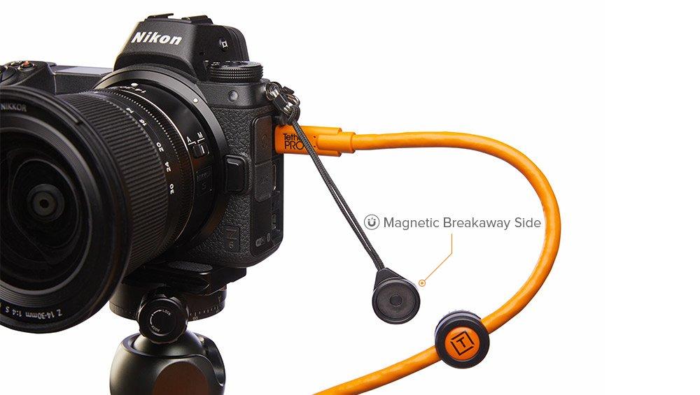 Tether Tools  TetherGuard Camera Support Universal Kabelhalter Schwarz, Orange 2 Stück(e) 
