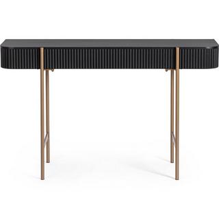 mutoni Console Darcy noir or 120x40x73  