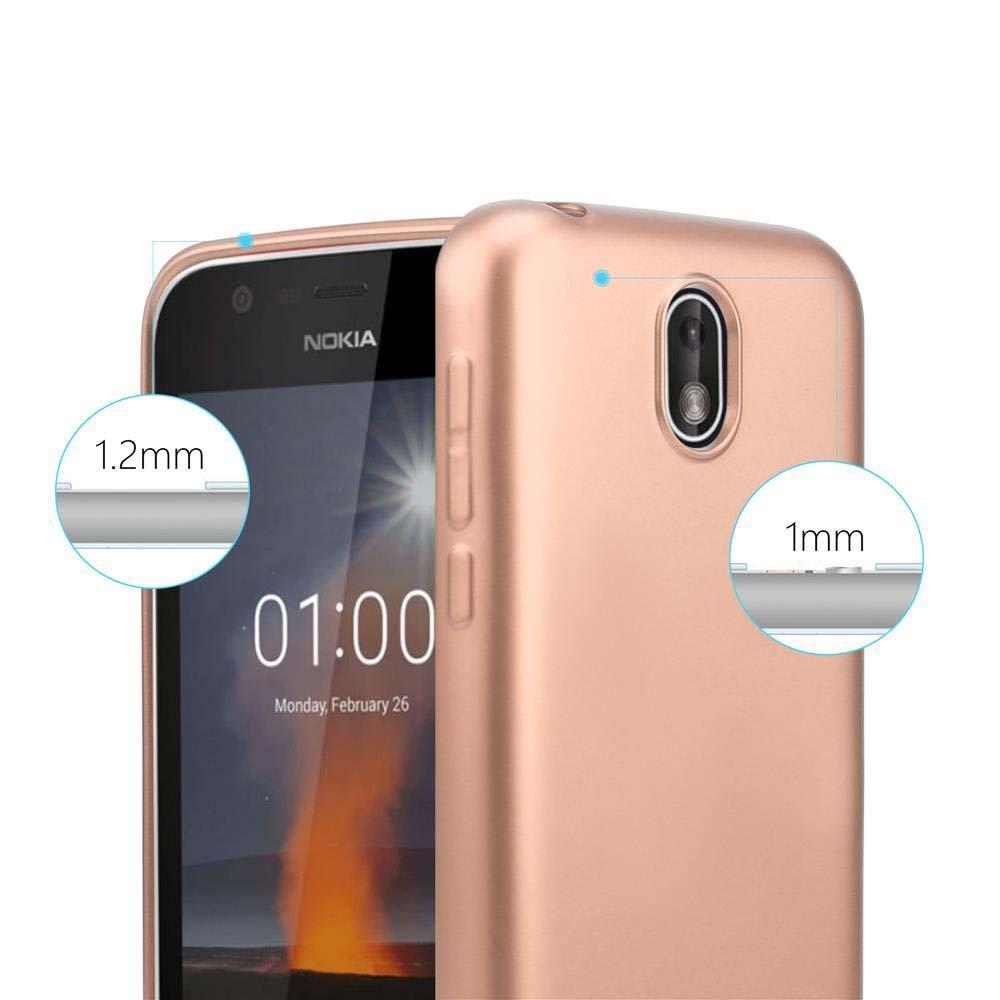 Cadorabo  Hülle für Nokia 1 2018 TPU Silikon Matt 