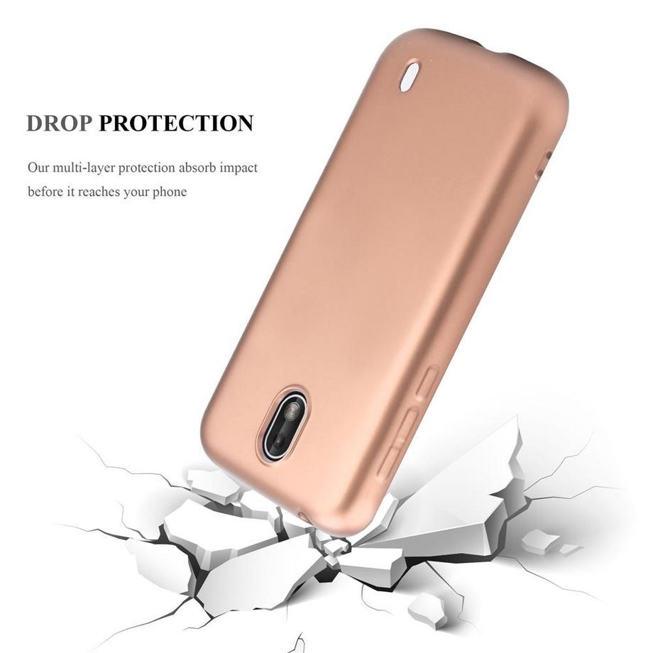 Cadorabo  Housse compatible avec Nokia 1 2018 - Coque de protection en silicone TPU flexible 