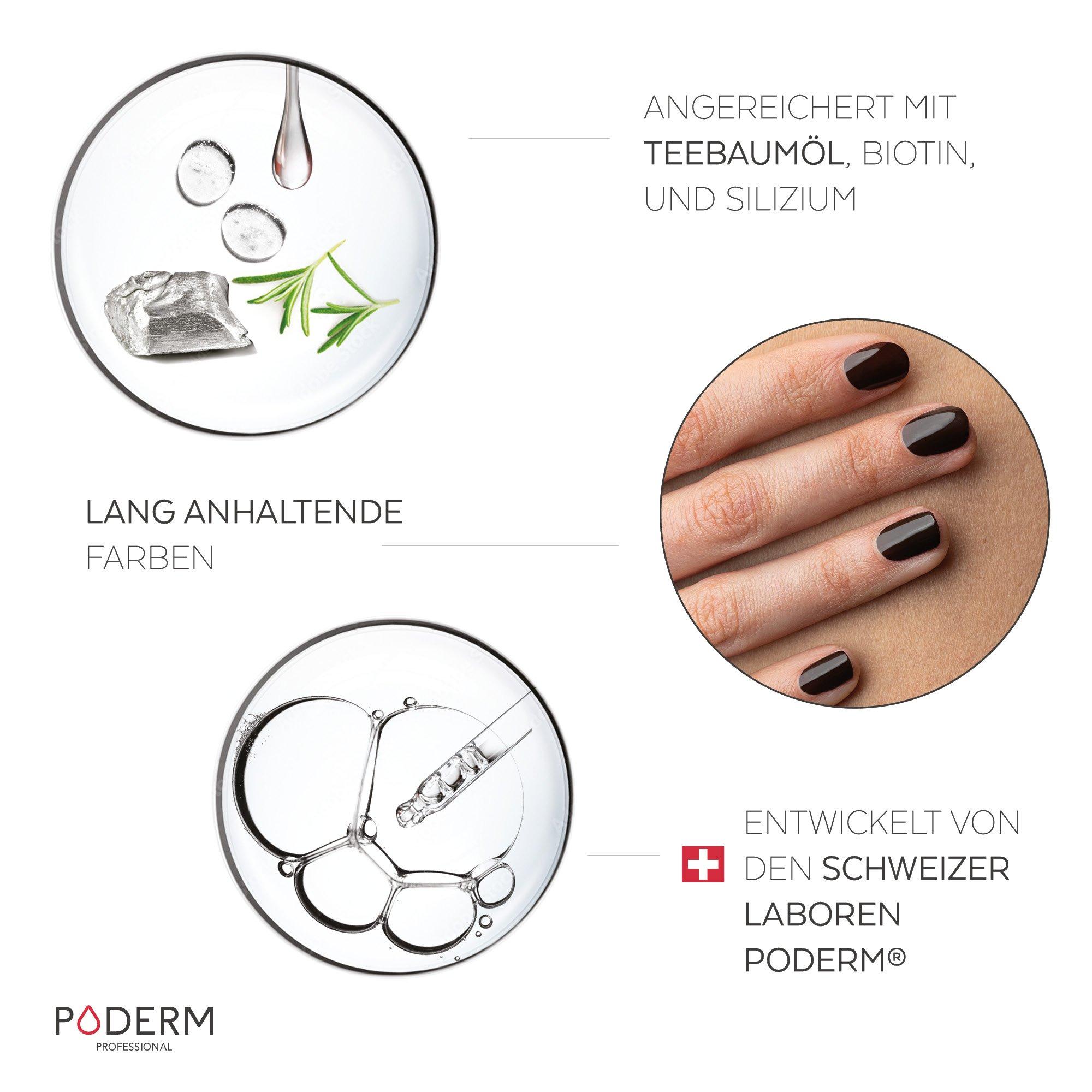 PODERM  Mycose Ongles - Vernis BRUN Tea Tree - Swiss Made 