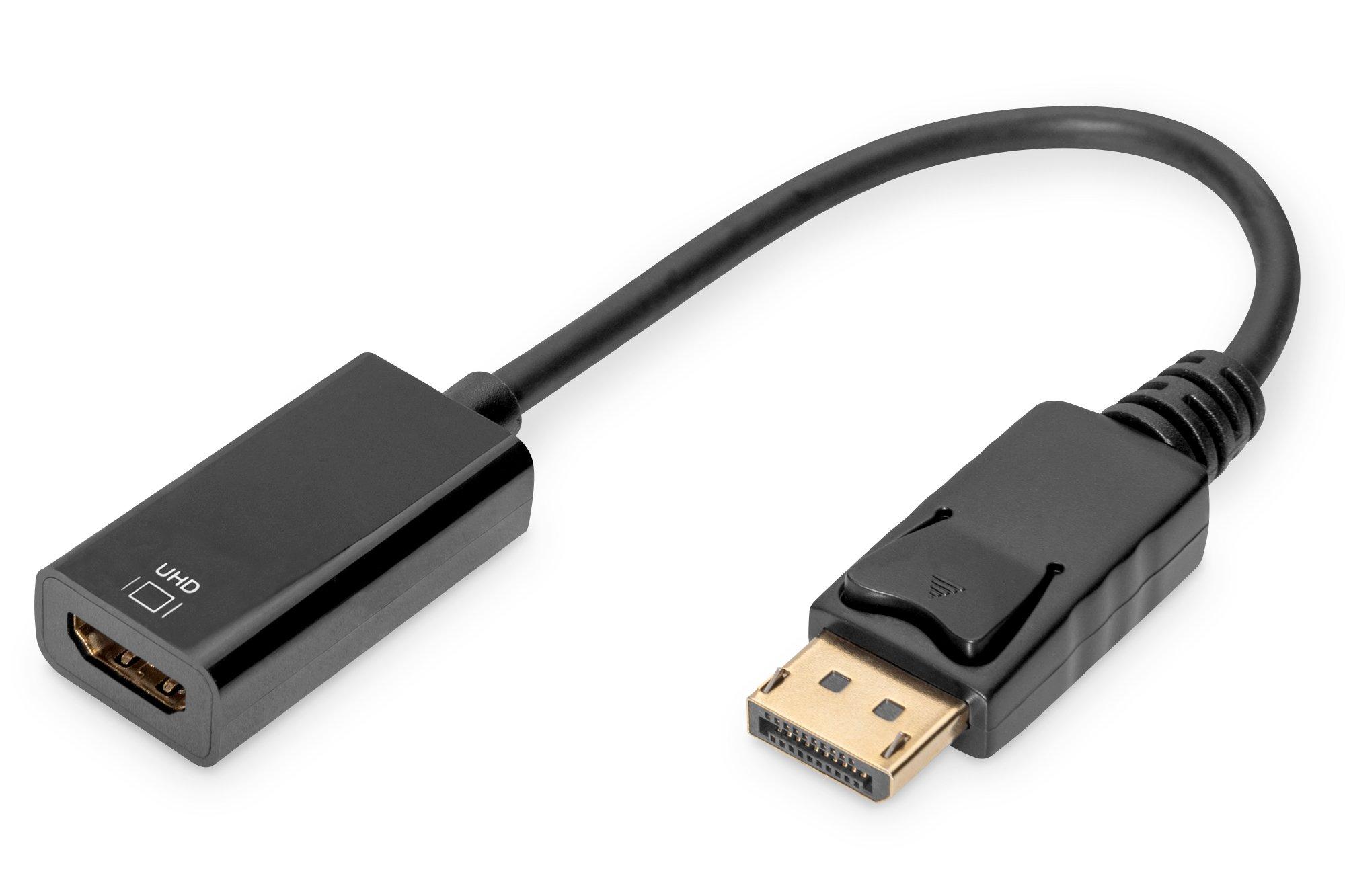 Digitus  Digitus Câble adaptateur DisplayPort actif vers HDMI 