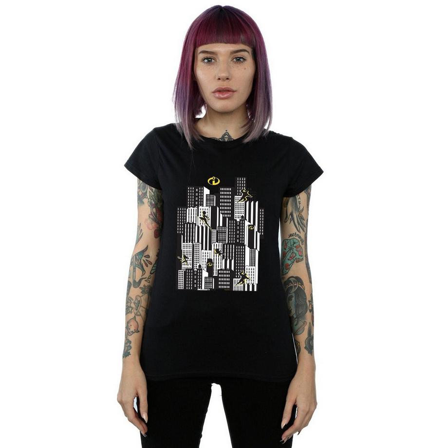 Disney The Incredibles Cityscape T-Shirt  