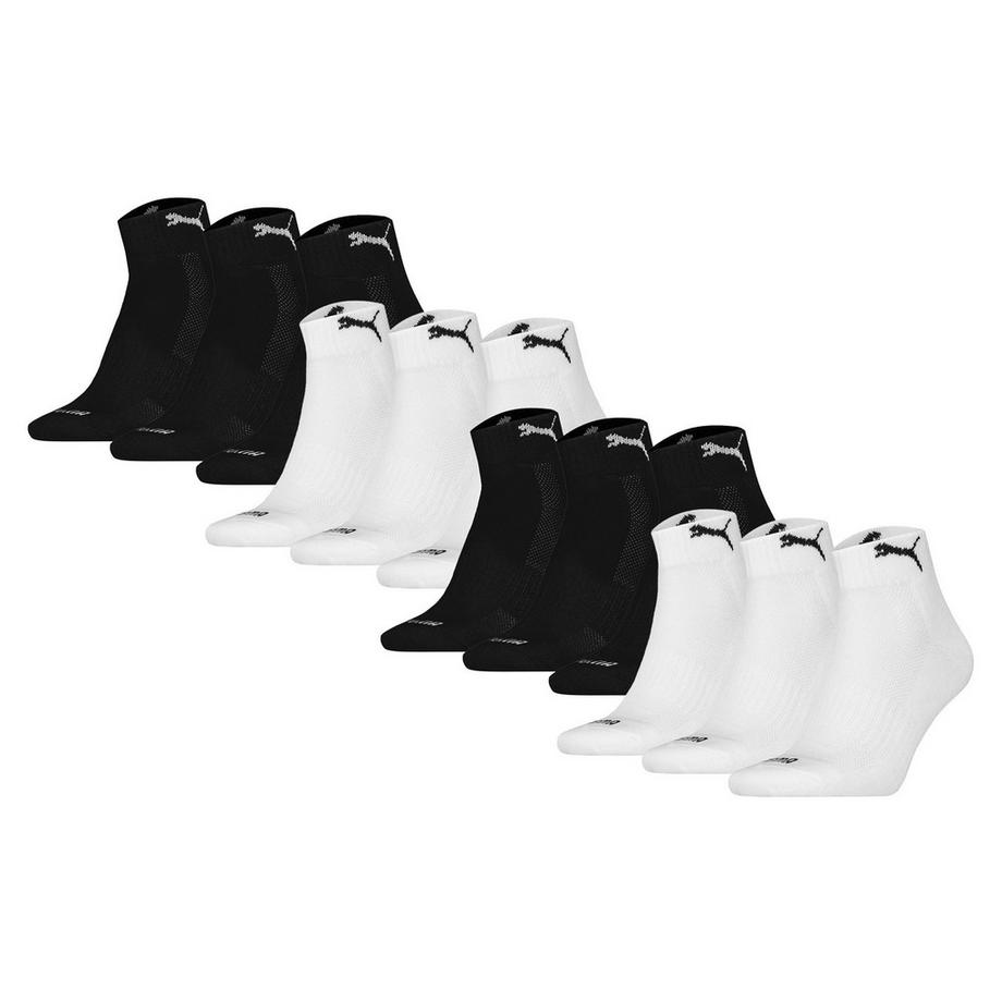Chaussettes  Pack de 12 Stretch-Cushioned Quarter 12P