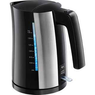 Melitta MELITTA LOOK AQUA BOLLITORE ELETTRICO 1,7 L 2400 W NERO, ACCIAIO INOSSIDABILE  