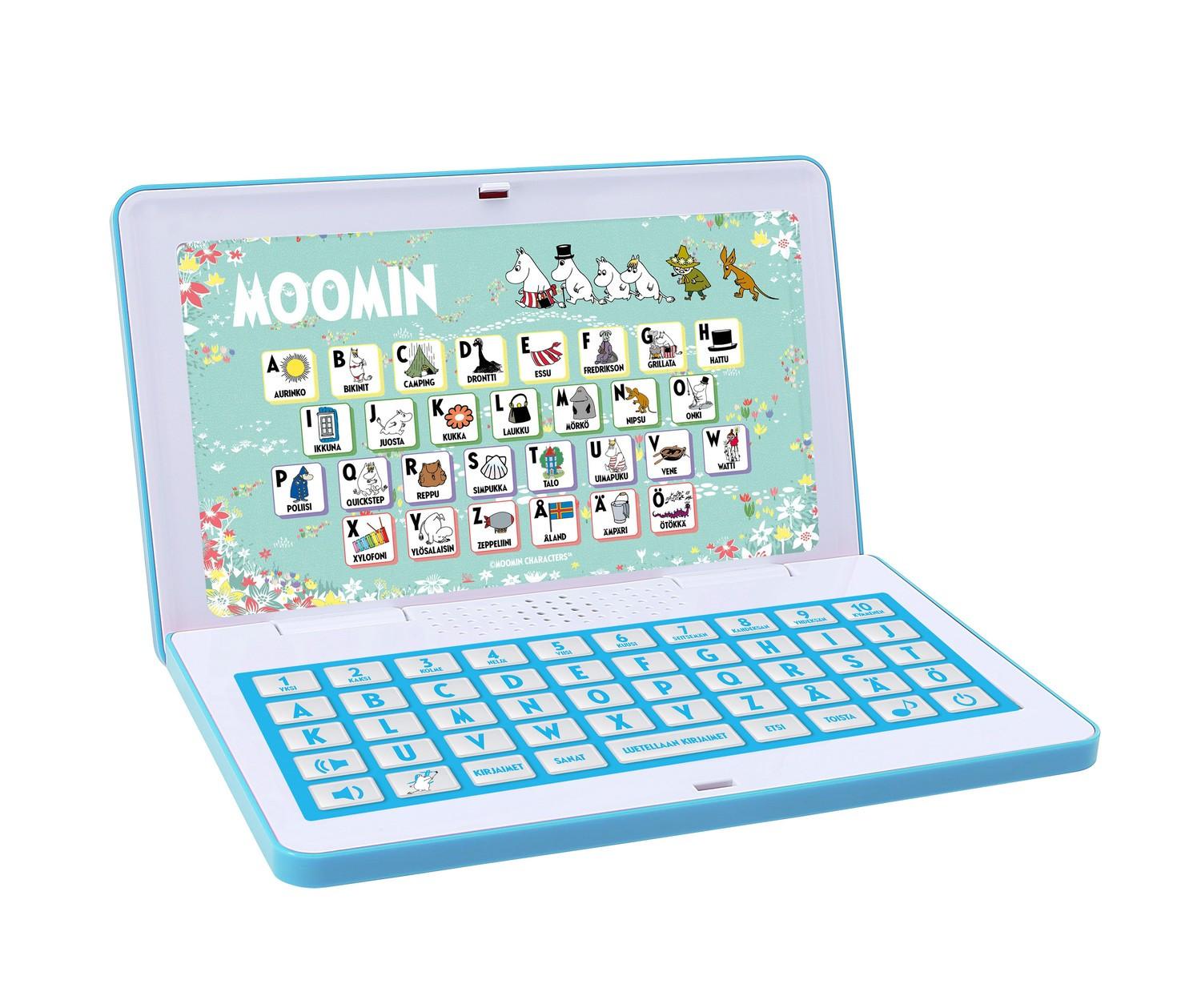 Moomin  Mumin lernt Laptop Finnisch 