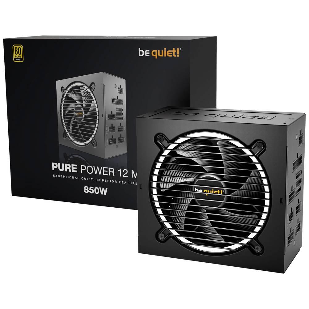 BeQuiet  be quiet! Pure Power 12 M, 850 W, 100 - 240 V, 900 W, 50/60 Hz, 12 6 A, Aktiv 