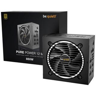 BeQuiet  be quiet! Pure Power 12 M, 850 W, 100 - 240 V, 900 W, 50/60 Hz, 12 6 A, Aktiv 