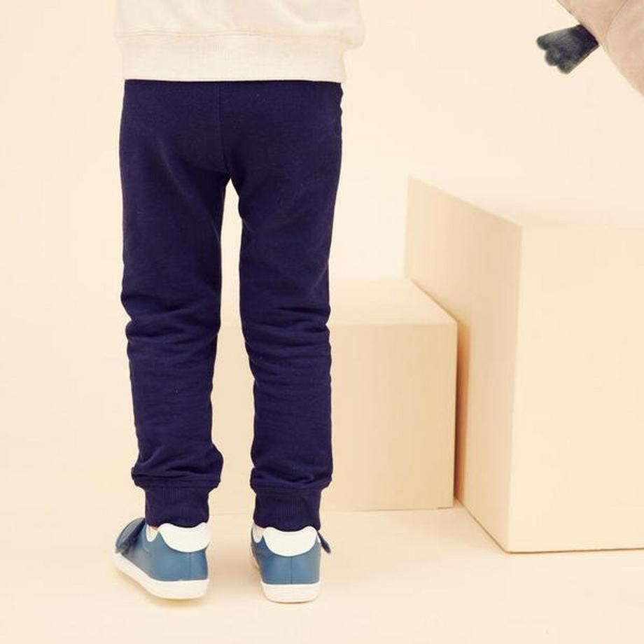 DOMYOS  Pantalon regular enfant - Basique Bleu Marine 