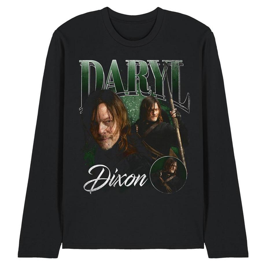 T-ShirtManches Longues Motif Daryl Dixon Motiftyle Hommage