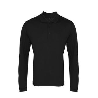 PREMIER Coolchecker Langarm Poloshirt  