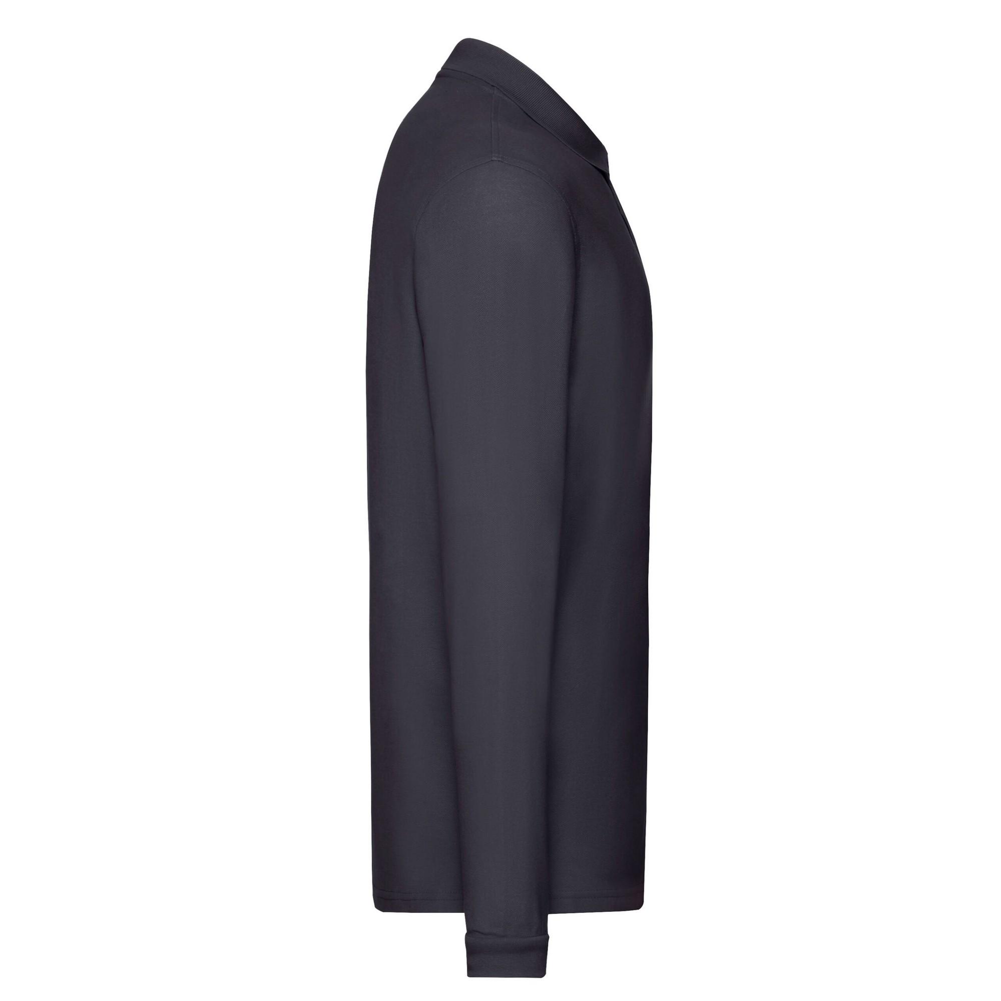 Fruit of the Loom Premium Langarm Poloshirt  