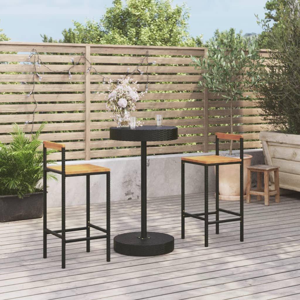 VidaXL Gartenbar set poly-rattan  