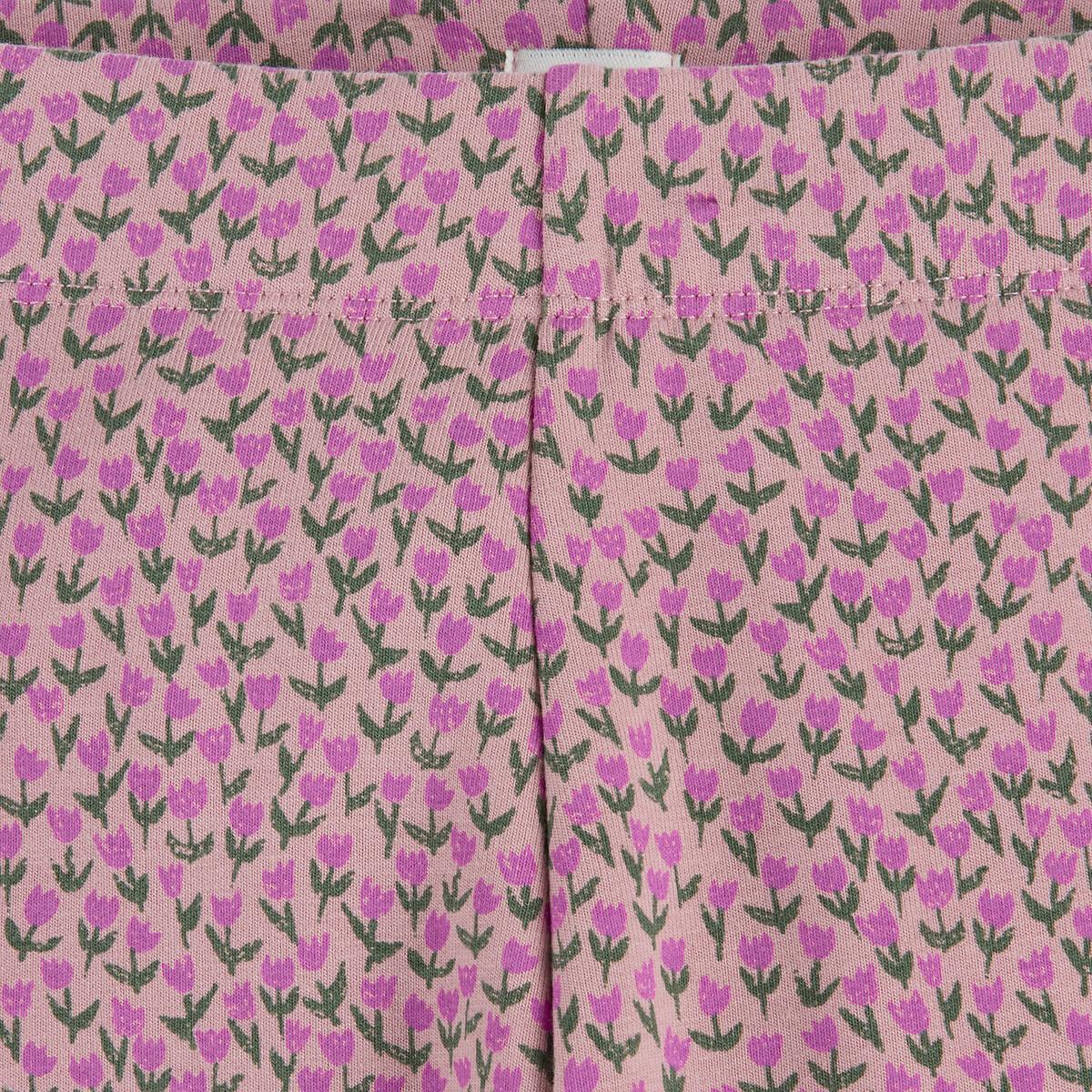 La Redoute Collections  Lot de 2 leggings chauds imprimé floral + uni 