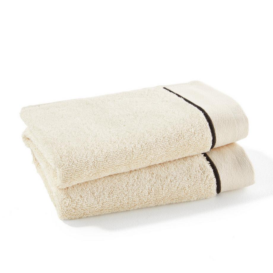 La Redoute Intérieurs Set mit 2 Gästehandtüchern  