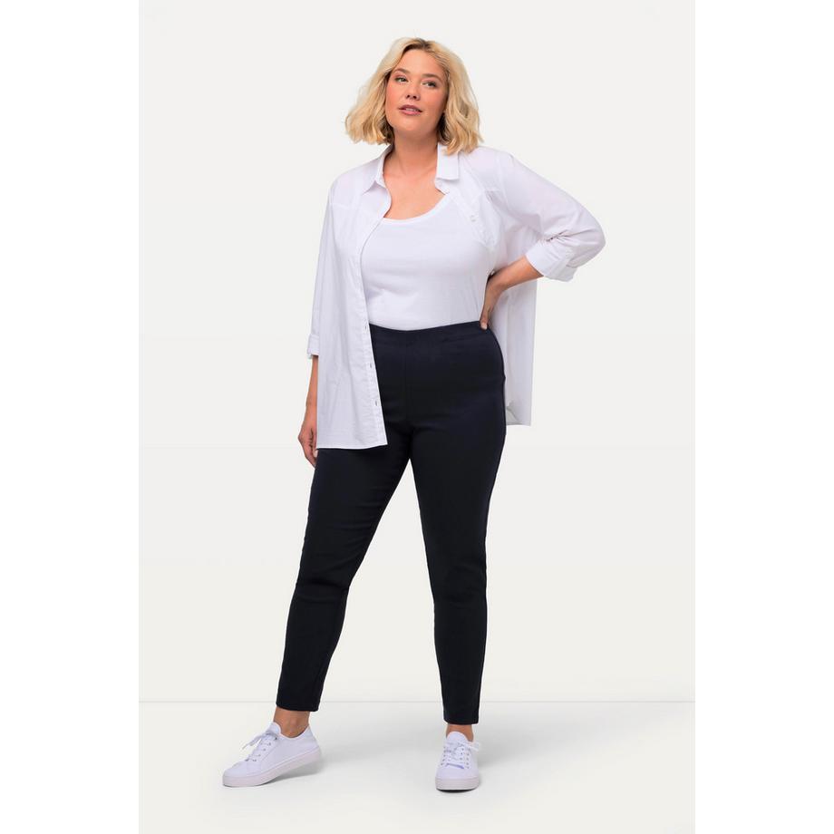 Ulla Popken Pantaloni Sienna Bengaline Gamba Slim Stretch  