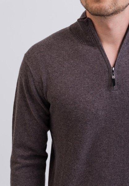 CASH-MERE.CH Pullover Collo Alto Cashmere  